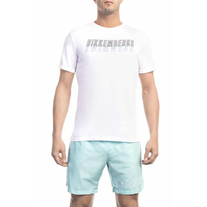 Bikkembergs Beachwear BKK1MTS01_WHITE