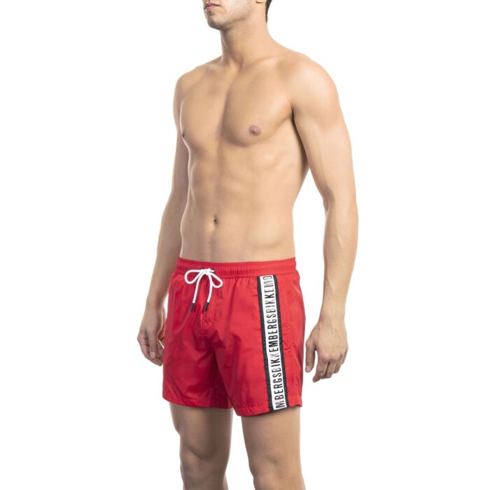 Bikkembergs Beachwear BKK1MBS02_RED