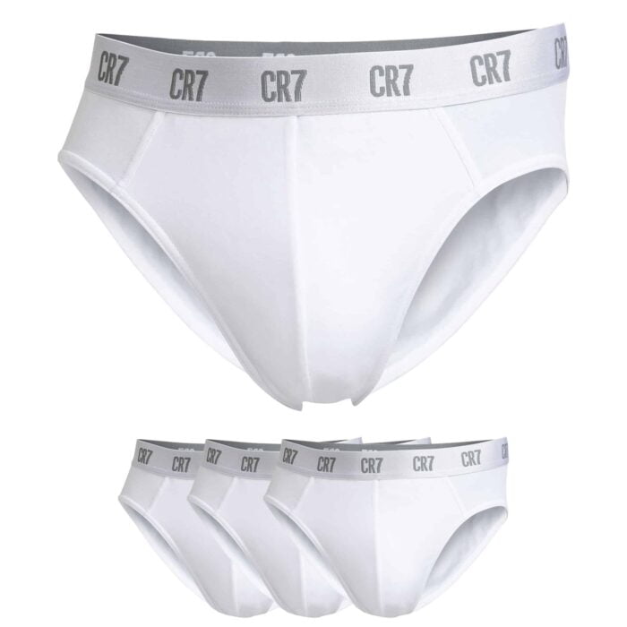 CR7 Cristiano Ronaldo 8100-6610-100_TRIPACK_WHITE