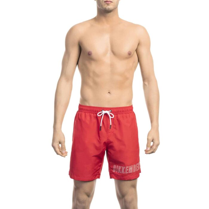 Bikkembergs Beachwear BKK1MBM01_RED