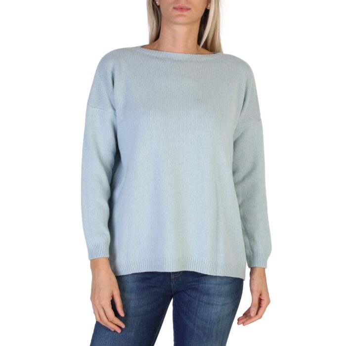 100% Cashmere DBT-FF7_E155-AZZURRO