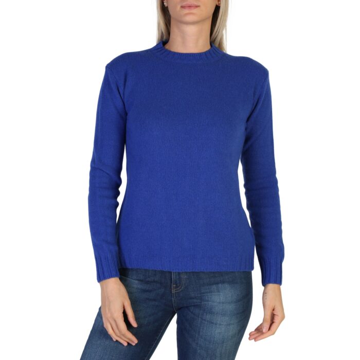 100% Cashmere DOM-FF7_E560-BLU