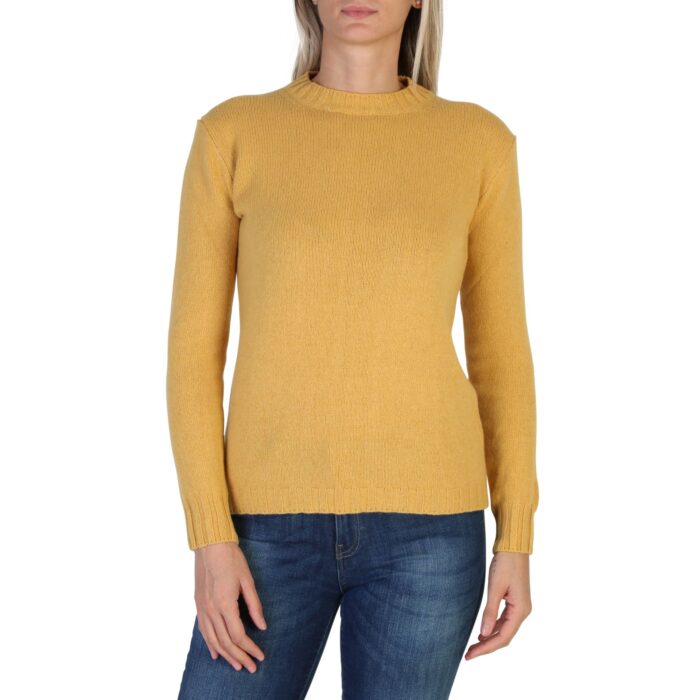 100% Cashmere DOM-FF7_E225-GIALLO