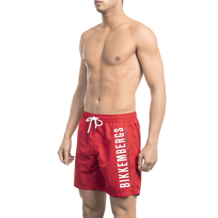 Bikkembergs Beachwear BKK1MBM03_RED