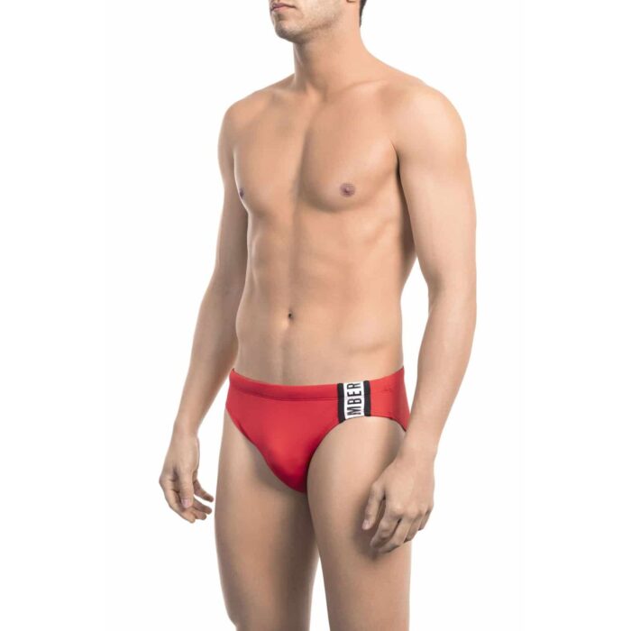 Bikkembergs Beachwear BKK1MSP03_RED