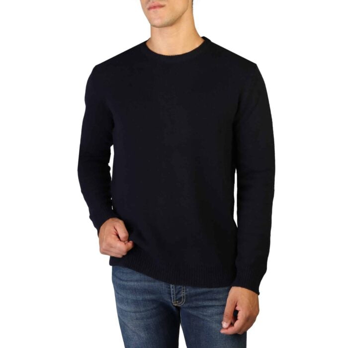 100% Cashmere C-NECK-M_500-NAVY